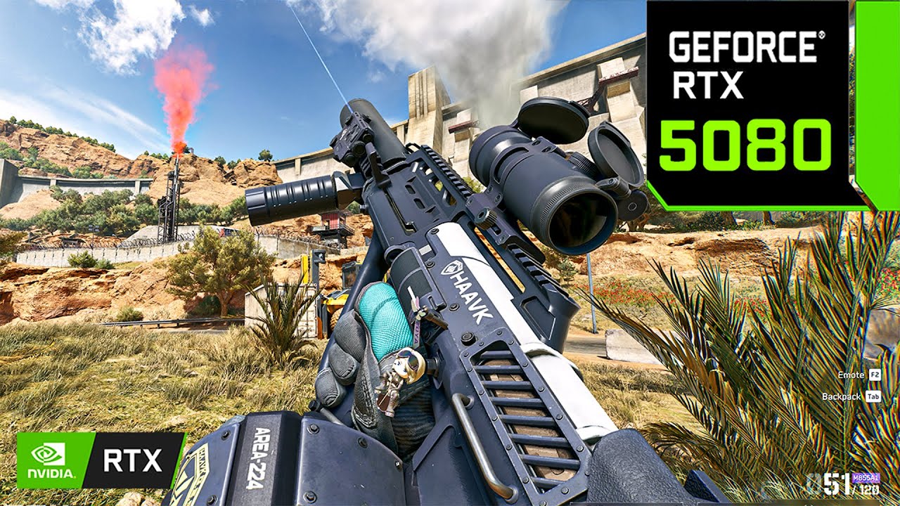 Delta Force : RTX 5080 16GB ( 4K Maximum Settings DLSS  4 ON )