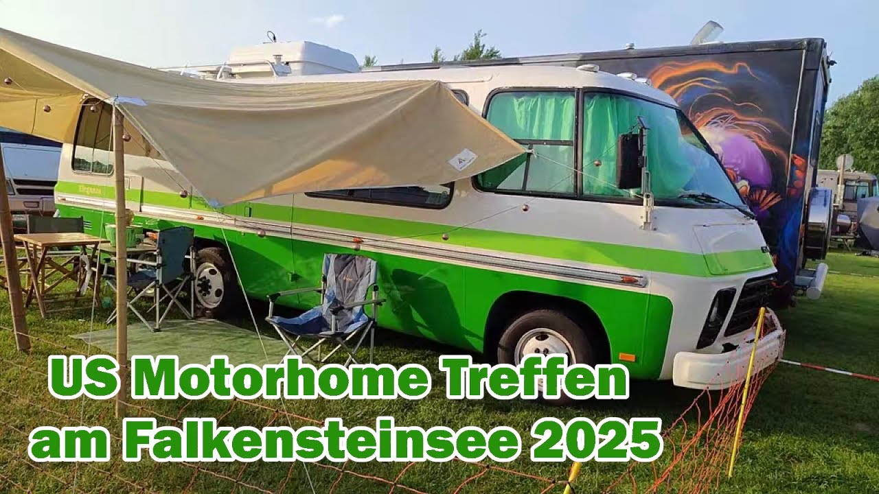 US Motorhome Treffen am Falkensteinsee Juni 2025