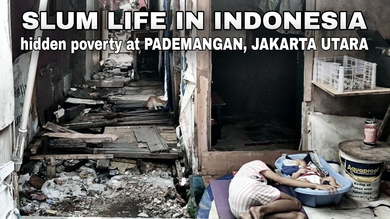 PEMUKIMAN TERSEMBUNYI PADEMANGAN, JAKARTA UTARA Indonesia 🇮🇩 WALKING TOUR