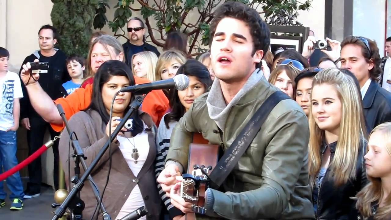 Darren Criss performs 