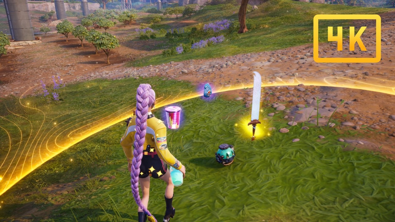 Fortnite 4K Gameplay | Skin Rumi (HUNTR/X) | ¿Dónde quedó el tryhard? 🤨