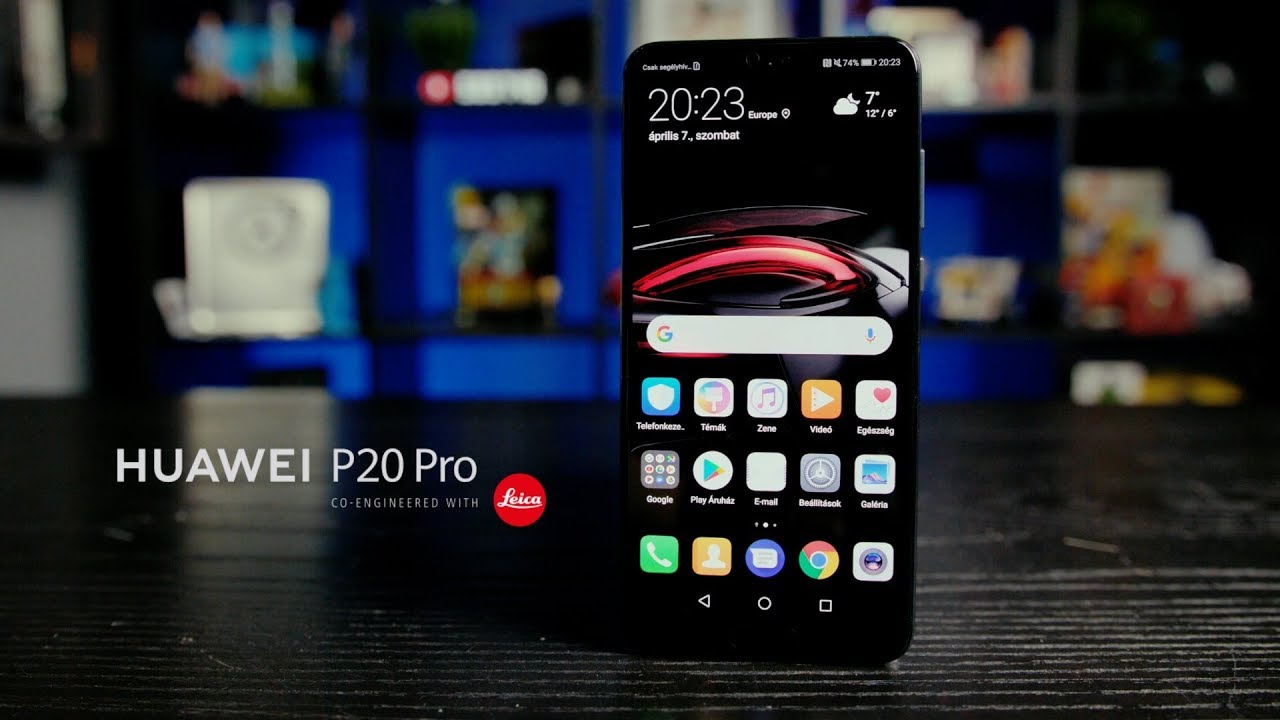 3 KAMERÁS TELEFON! | Huawei P20 Pro teszt