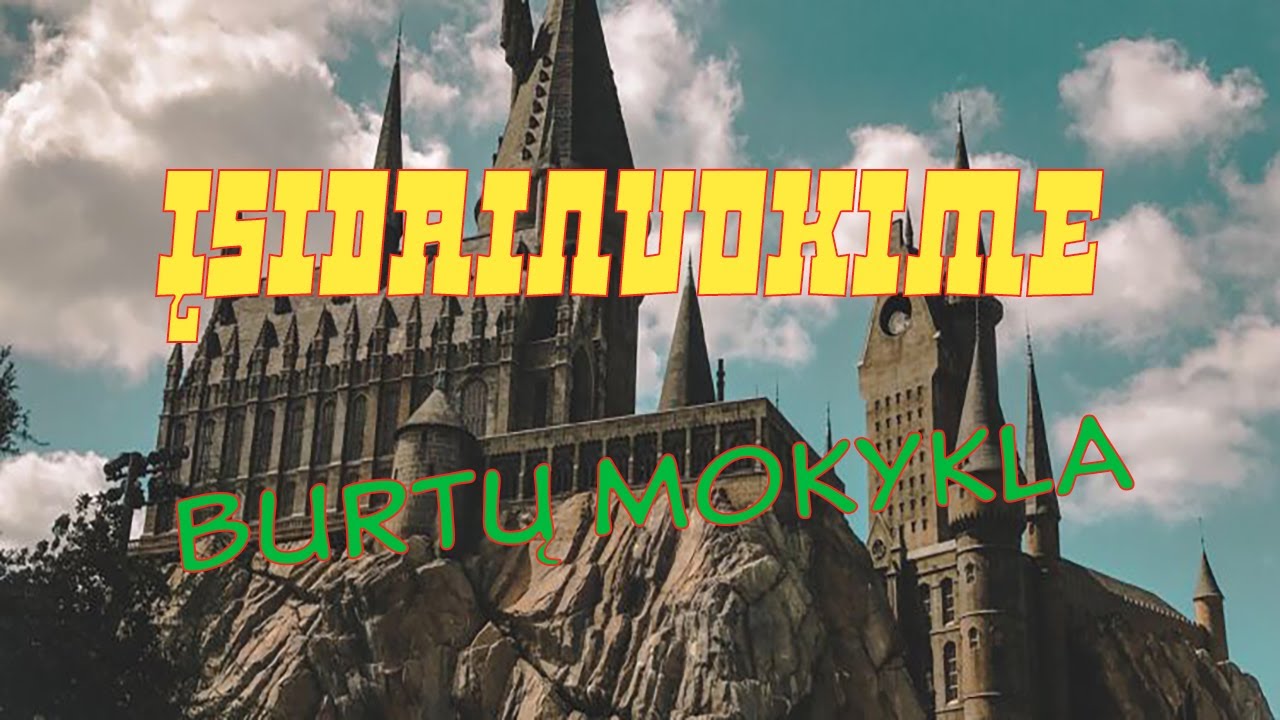 Dainavimo pamoka burtininkų mokykloje