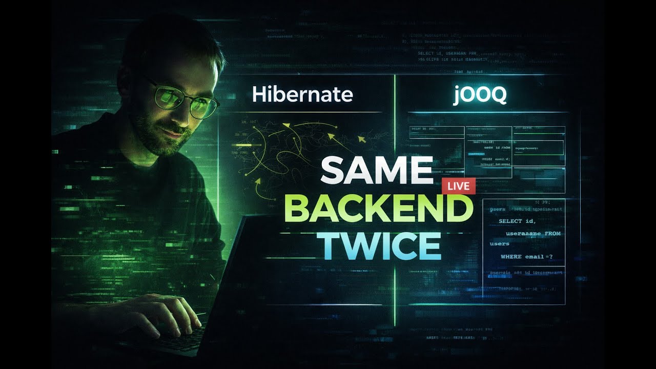 One backend twice - Hibernate vs jOOQ on real code
