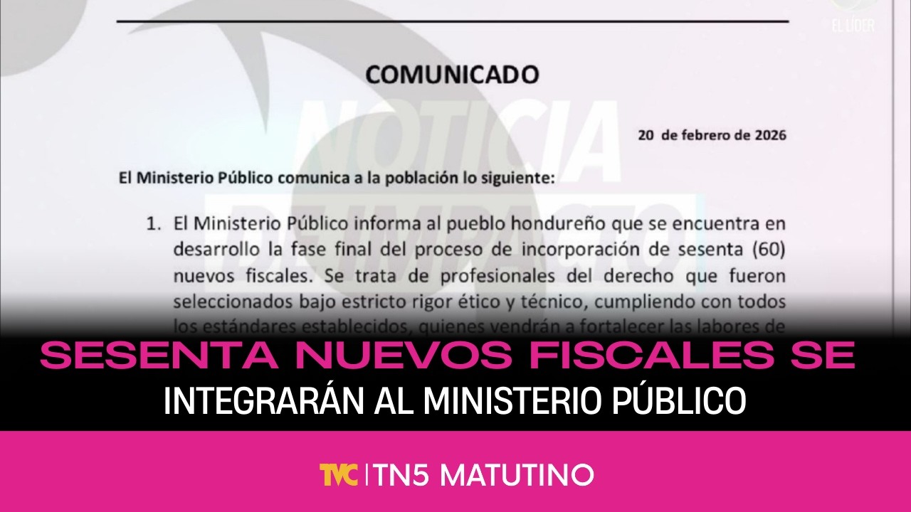 TN5 Matutino - Viernes 20 de Febrero de 2026
