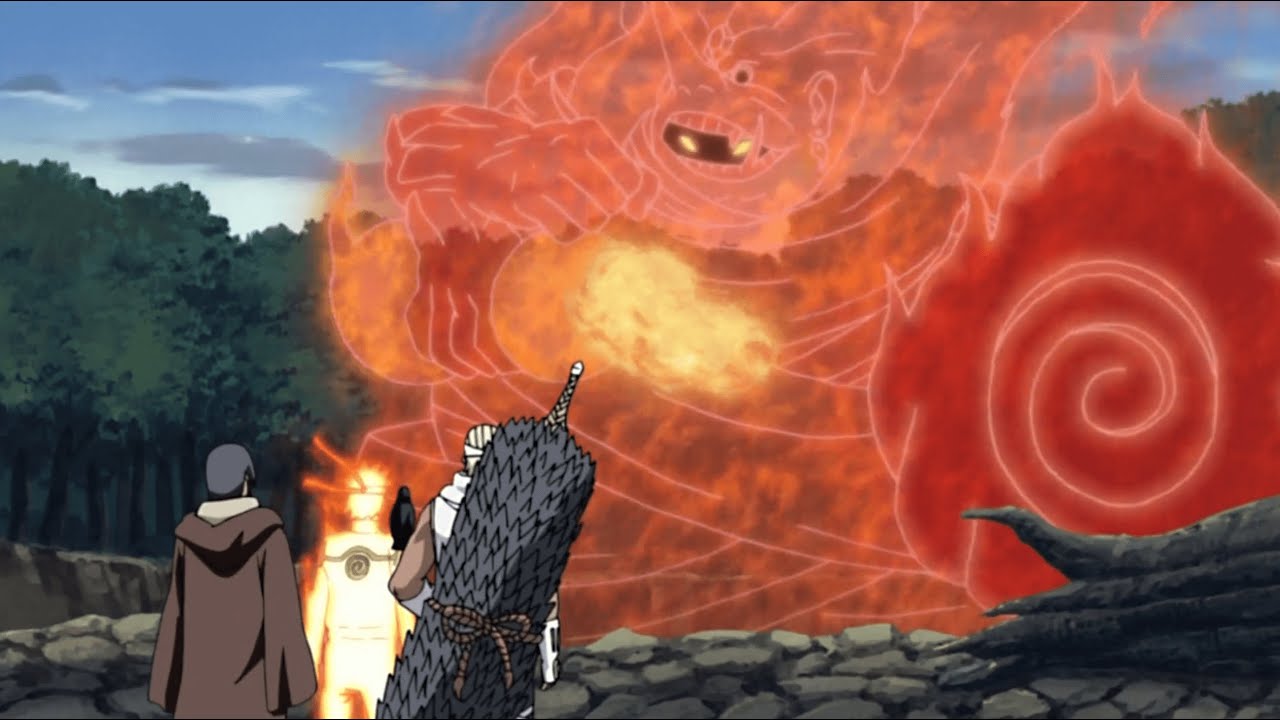 Edo Tensei Itachi Protected Naruto and Killer Bee From Edo Tensei Nagato