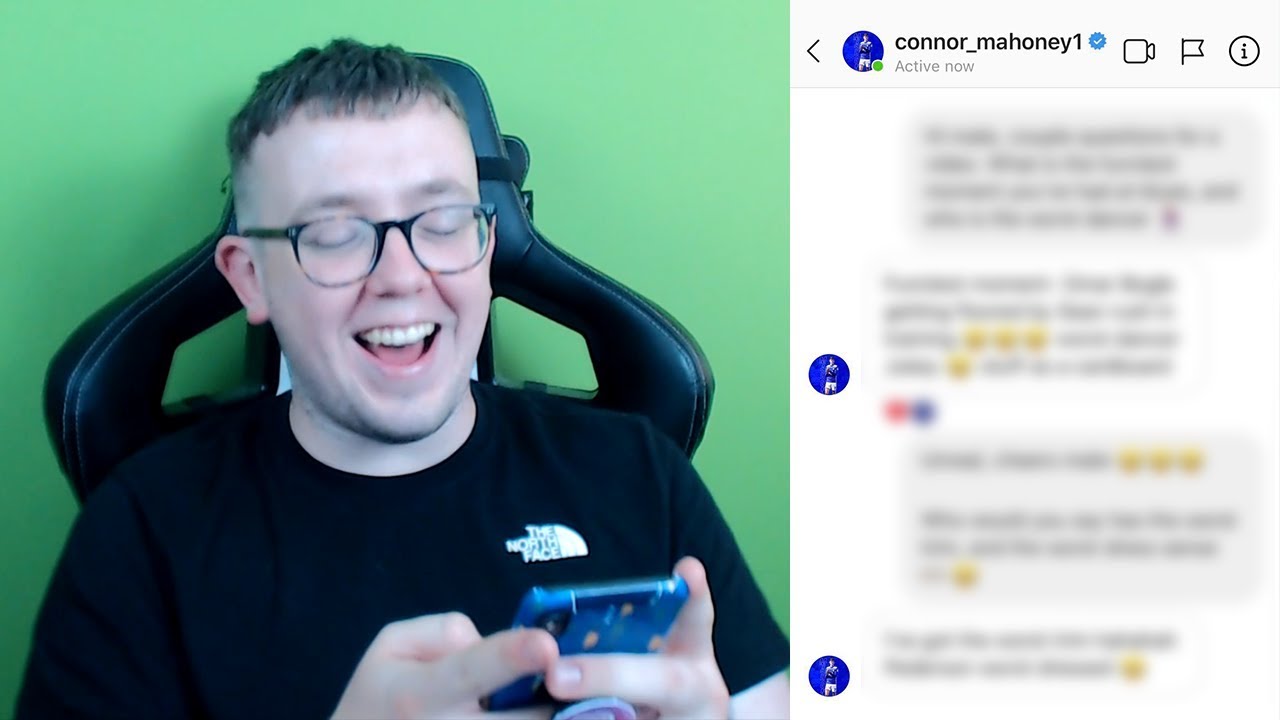DMing 100 Footballers and asking them some questions...