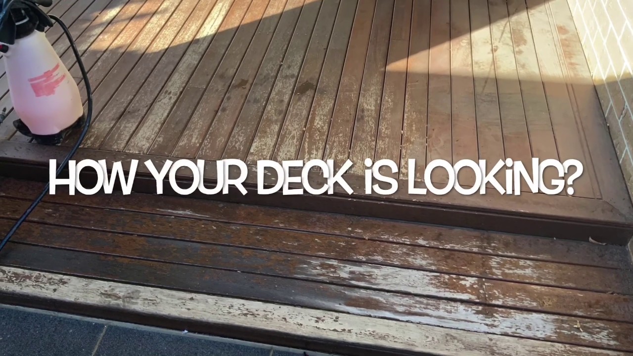 Deck Sanding And Restoration Melbourne