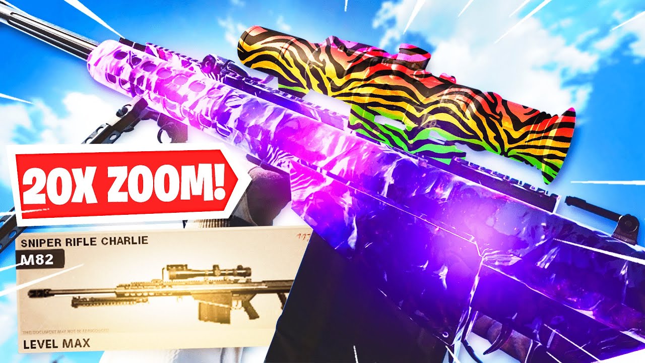 Я использовал снайперский прицел INFINITY [20x] в Warzone... 🥶