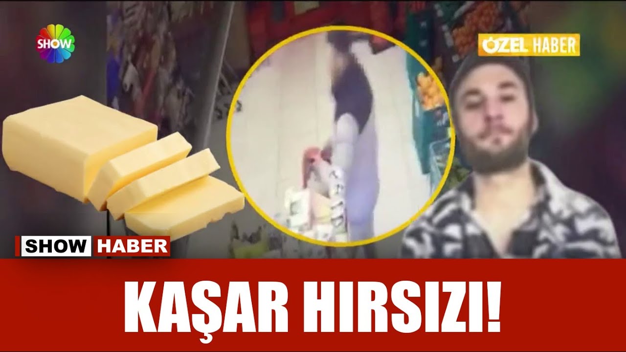 Süt ürünlerinde uzman, zincir market hırsızı!