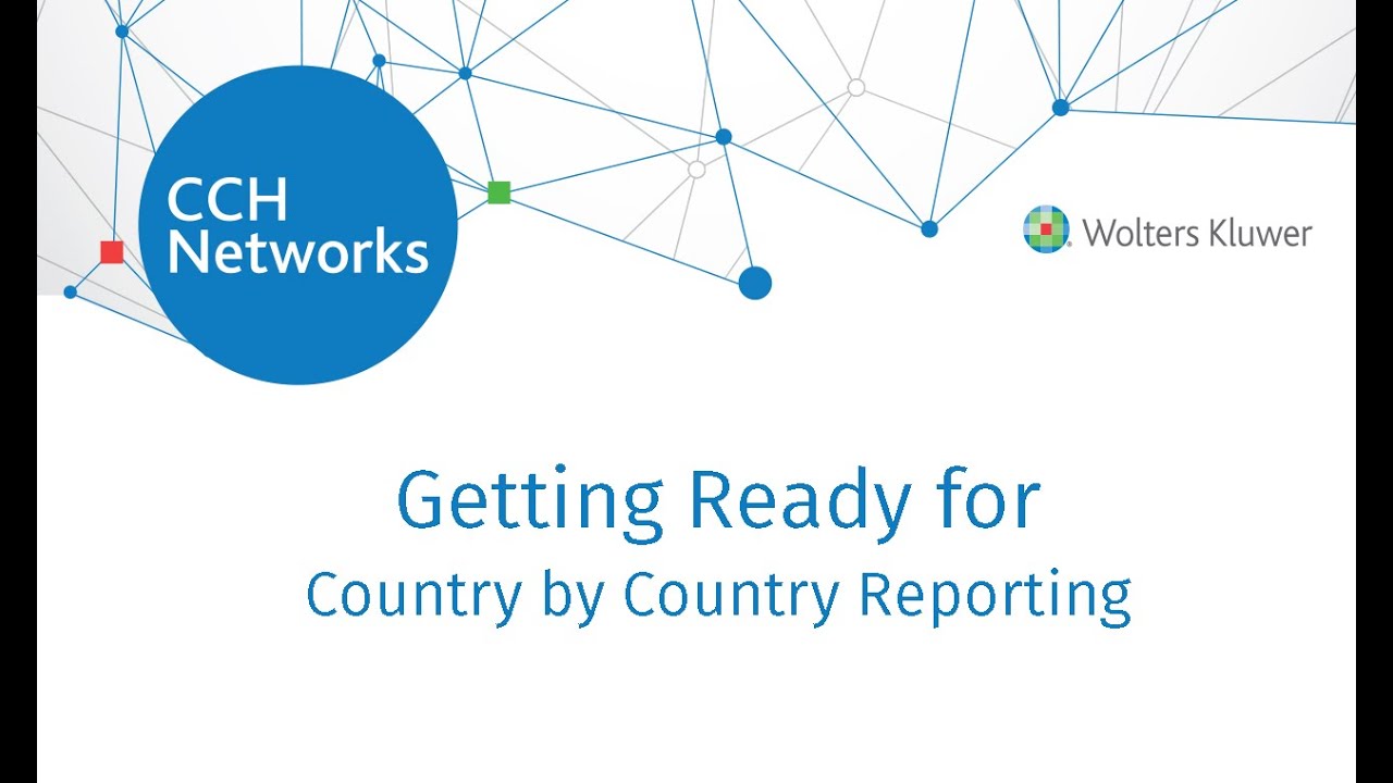 Getting Ready for Country by Country Reporting (CbC)