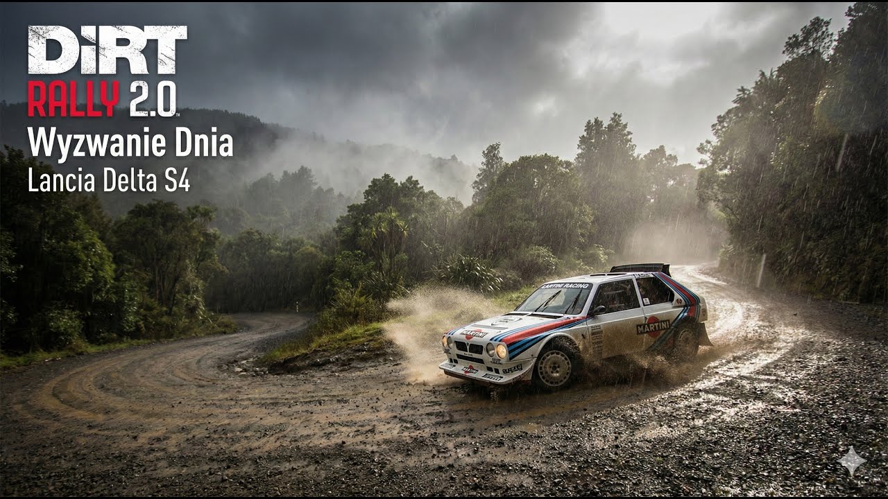 SZALONA GRUPA B W DESZCZU! Lancia Delta S4 na Waimarama Sprint | DiRT Rally 2.0