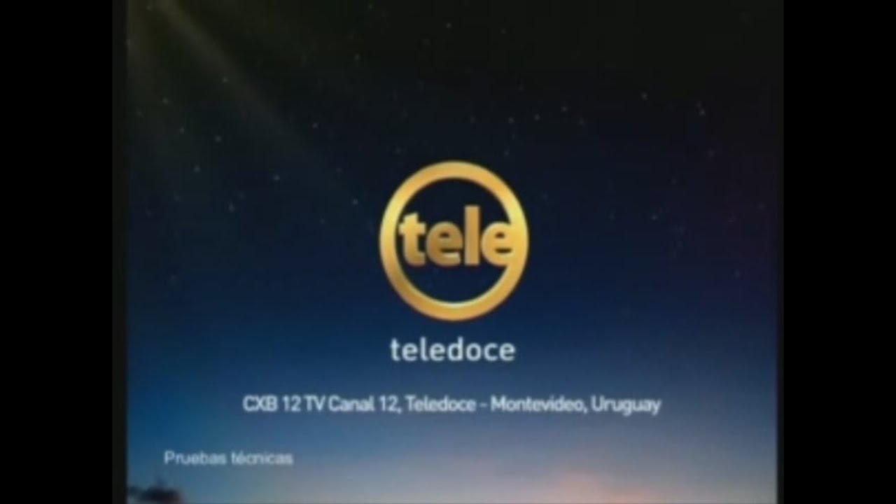 Inicio de transmisión - Teledoce (10 de enero de 2014)