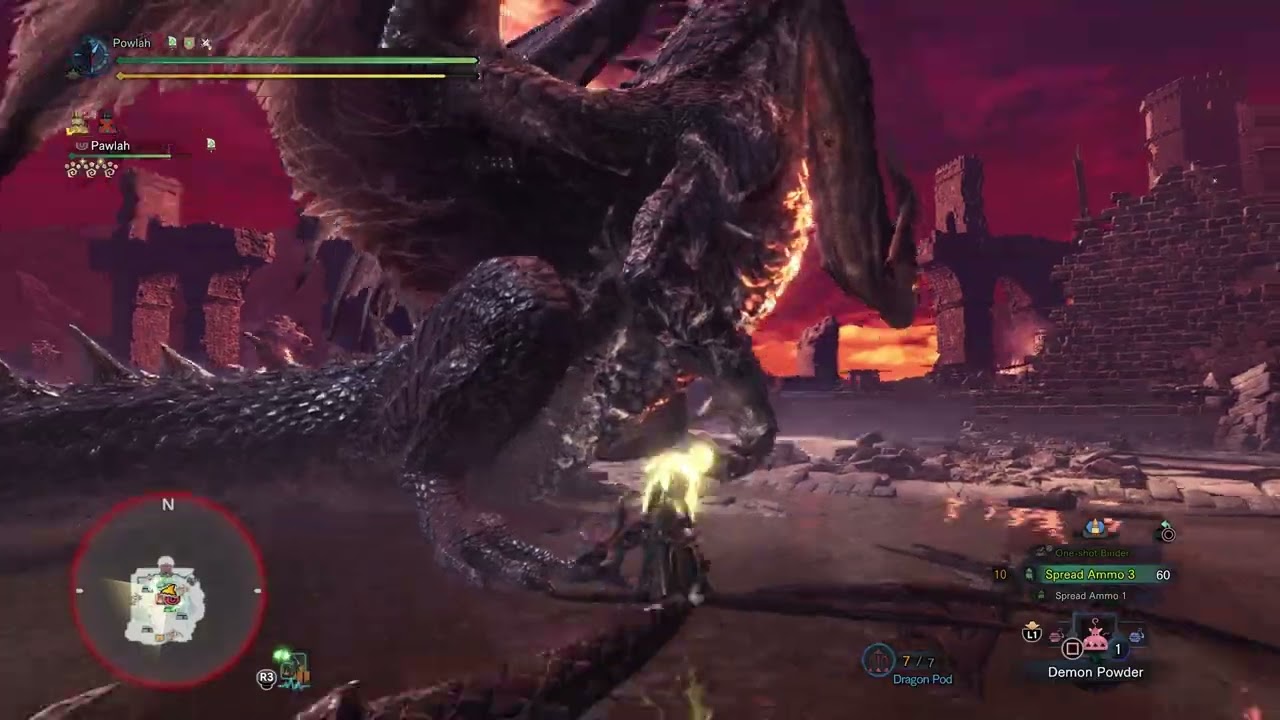 [MHW] Fatalis HBG solo 7m29s