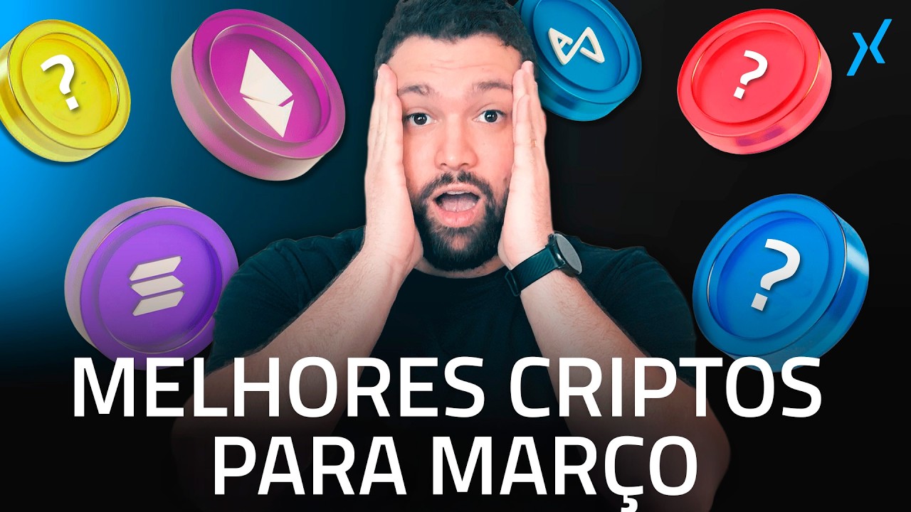 Melhores criptomoedas para mar&ccedil;o de 2026
