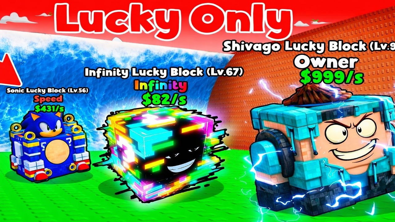 0 to 100 TRILLION LUCKY BLOCKS in Escape Tsunami! (Brainrots Roblox Challenge)