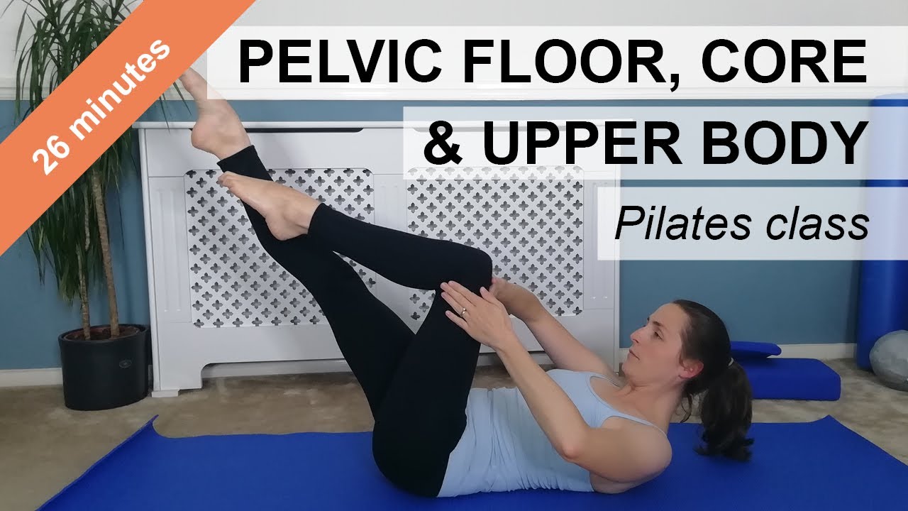 Pelvic floor, core and upper body workout | Pilates Live