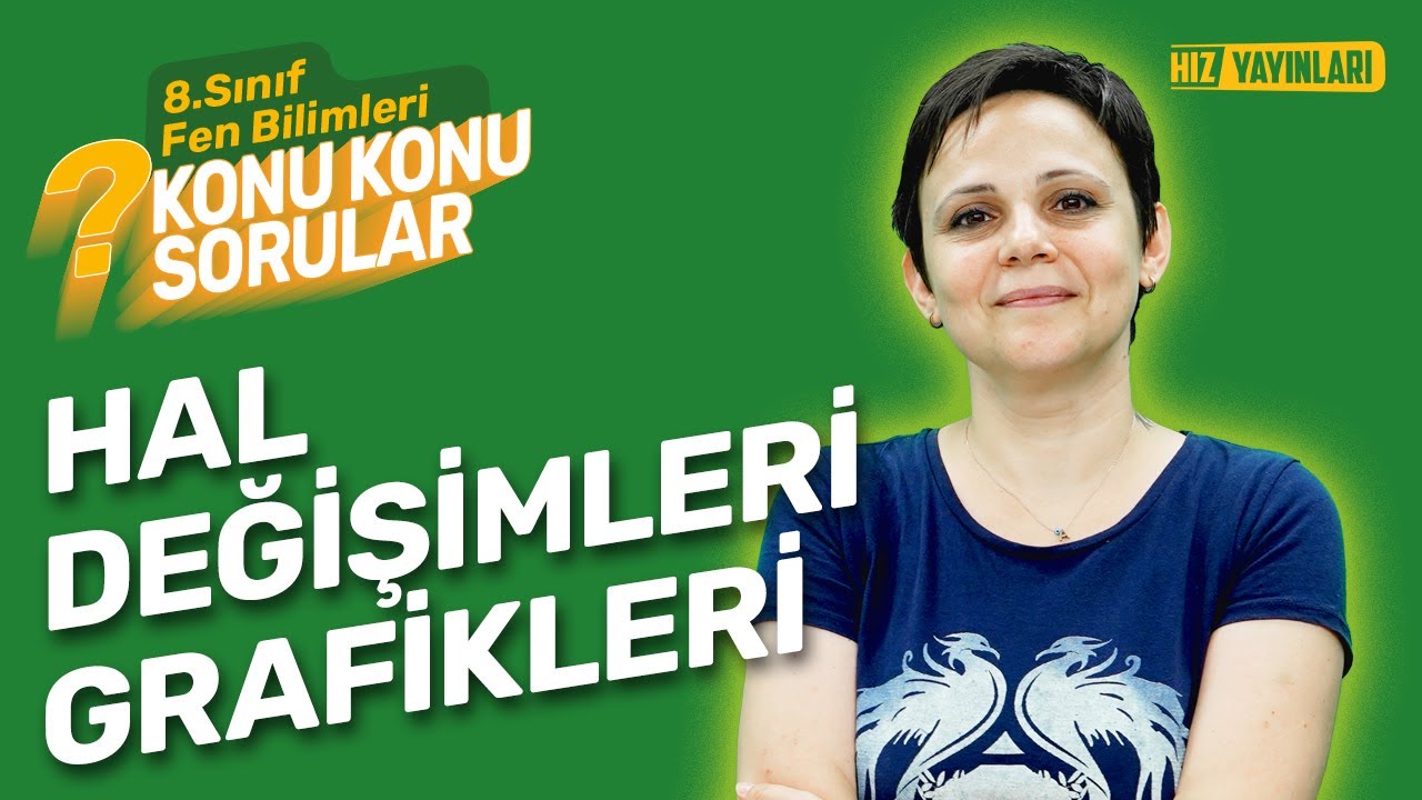 Konu Konu Sorular - 8.Sınıf Fen Bilimleri Soru Çözümü - Hal Değişim Grafikleri - LGS 2024