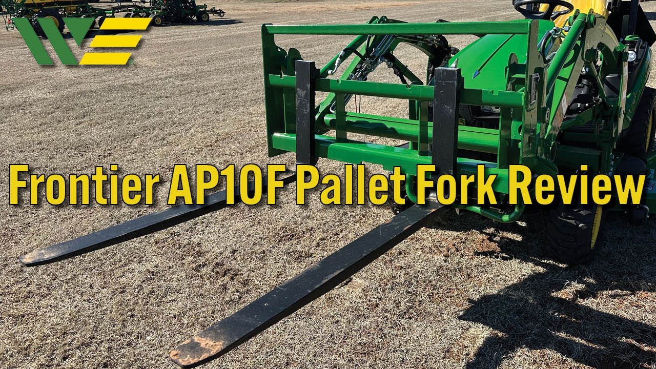 Обзор вилочного погрузчика Frontier AP10F