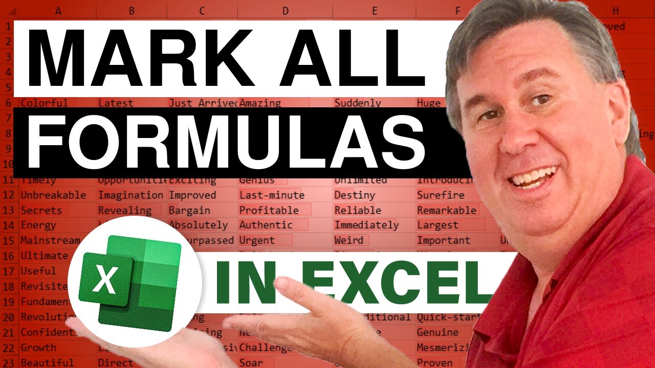 Excel - Conditional Format All Formula Cells Episode 2066