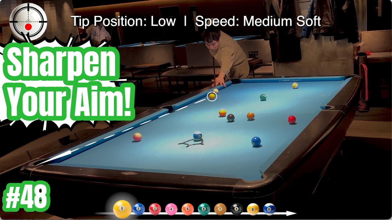 [480th ball] Pocketing 10 balls in a flash | Yuta Torisu's billiard technique | long version