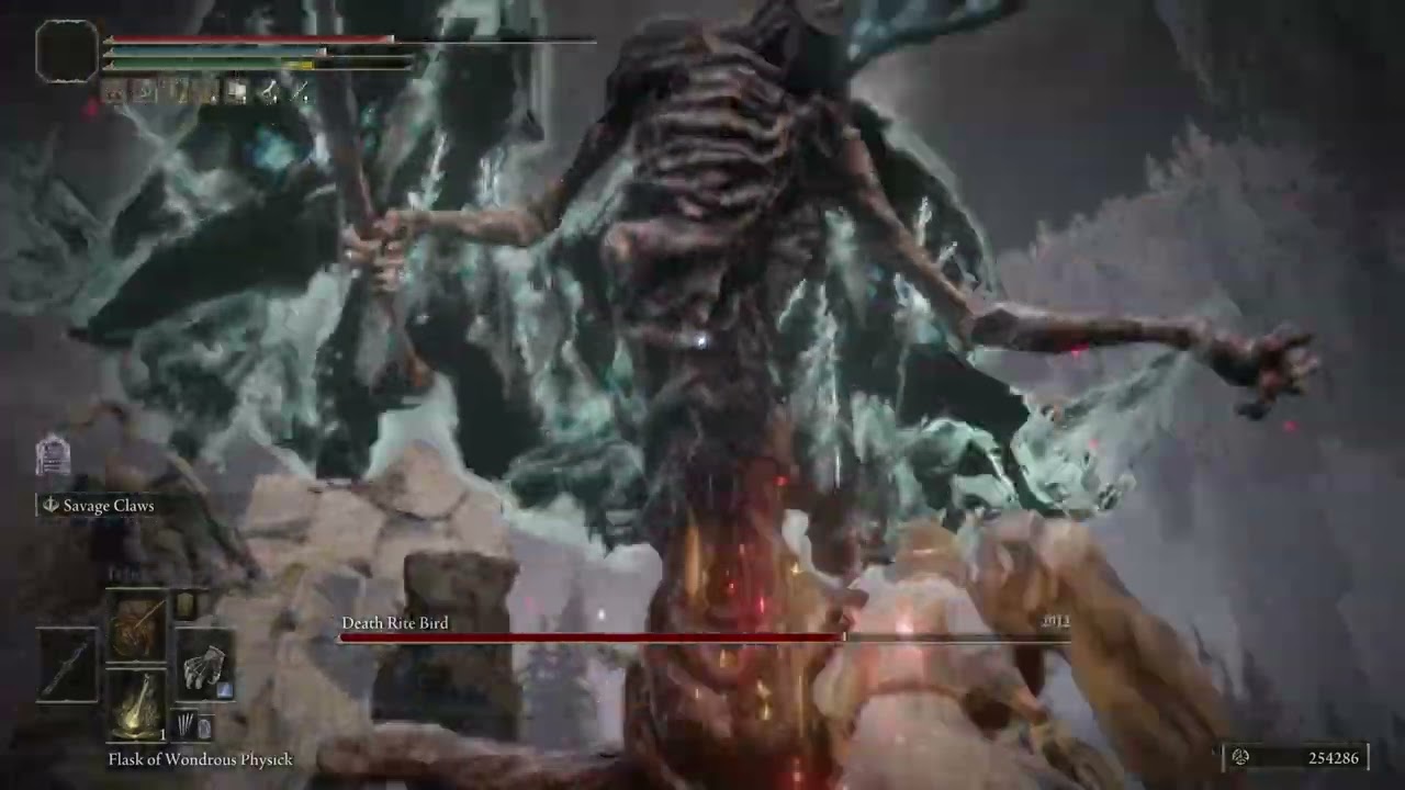 ELDEN RING: SHADOW OF THE ERDTREE (PS5) - Shredding the Death Rite Bird with claws (1.16 NG+)