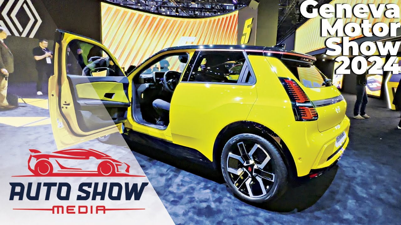 Premiera Renault 5 E Tech electric, Geneva Motor Show 2024