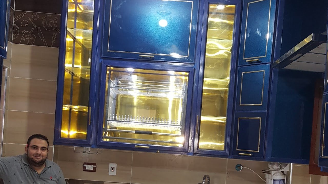 Bride's Kitchen👰مطبخ ازرق في دهبي  حاجة جامدة جدا 😍اتفرج وقول لينا رايك