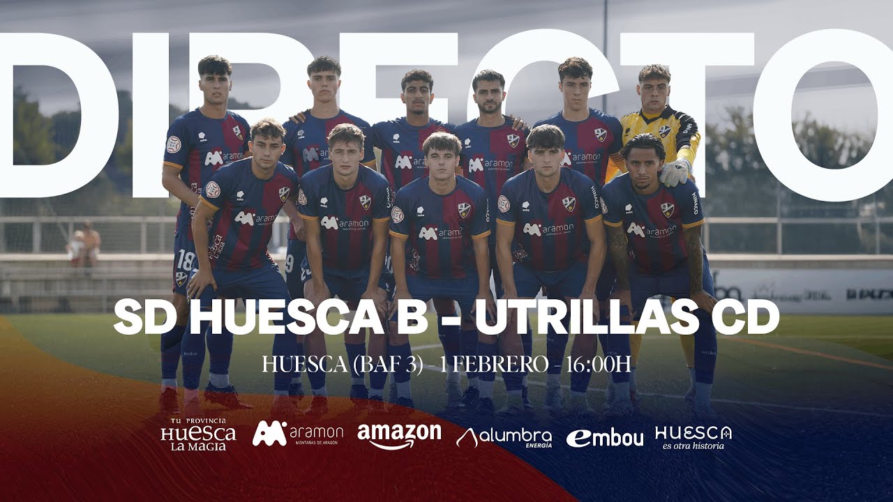 SD Huesca B -  Utrillas CD | Gr.17 3RFEF T.25/26