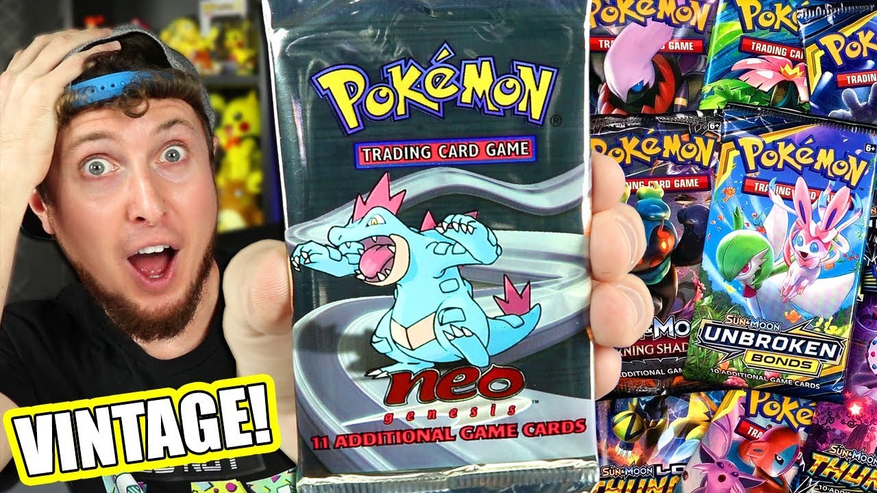 OPENING VINTAGE POKEMON CARDS from CUSTOM MYSTERY PACKS Someone Sent Me!
