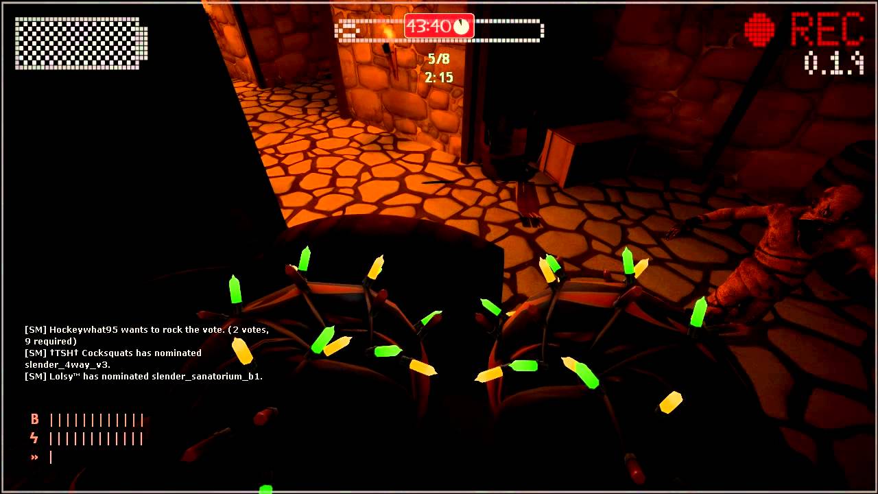 Shadow and Co.'s odd experiences in Slender Fortress