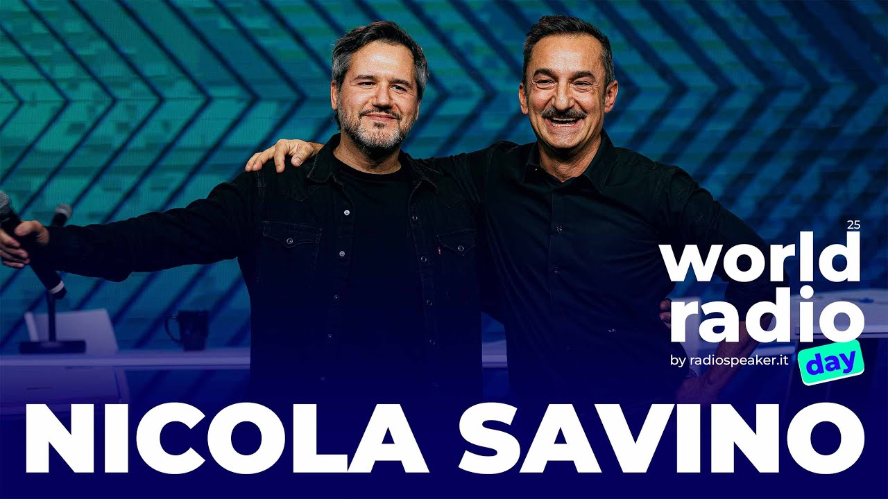WORLD RADIO DAY 2025: INTERVISTA A NICOLA SAVINO🎙️