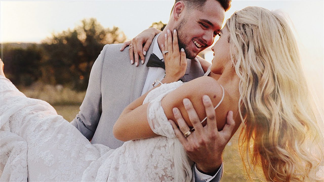 Actress Allie DeBerry & Pro Baseball Player Tyler Beede's AMAZING Wedding Video in Austin Texas!!