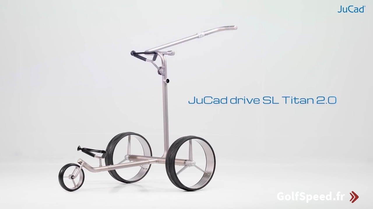 Le chariot de golf Jucad Drive SL Titan 2.0