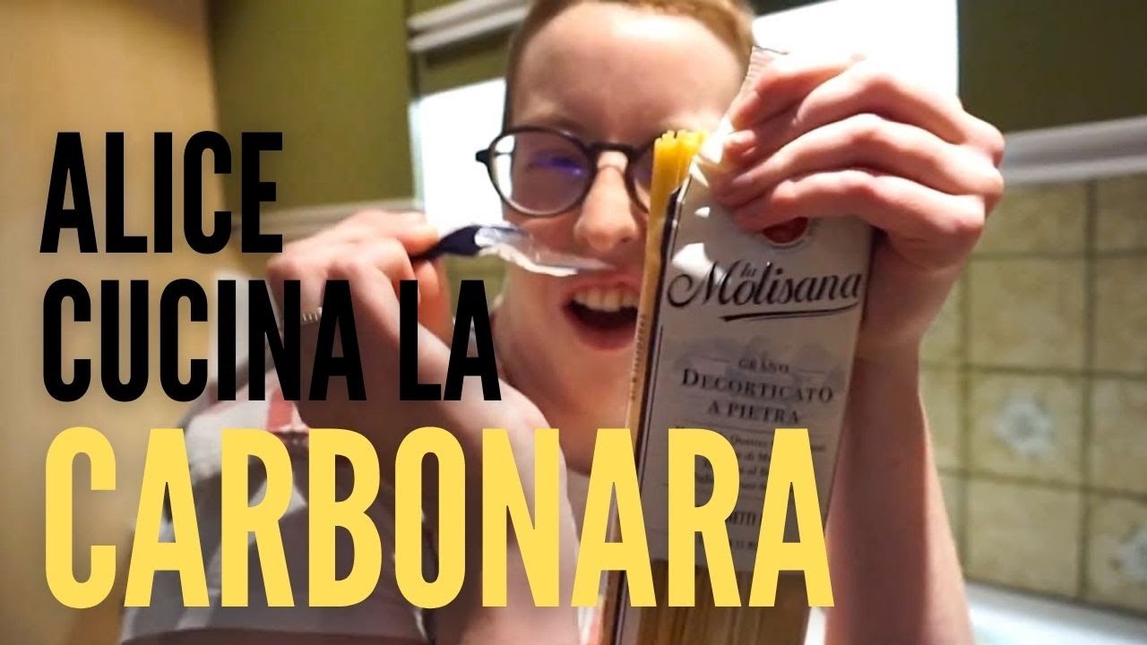 La mia coinquilina Belga cucina la carbonara 🇳🇱 La mia vita in Olanda