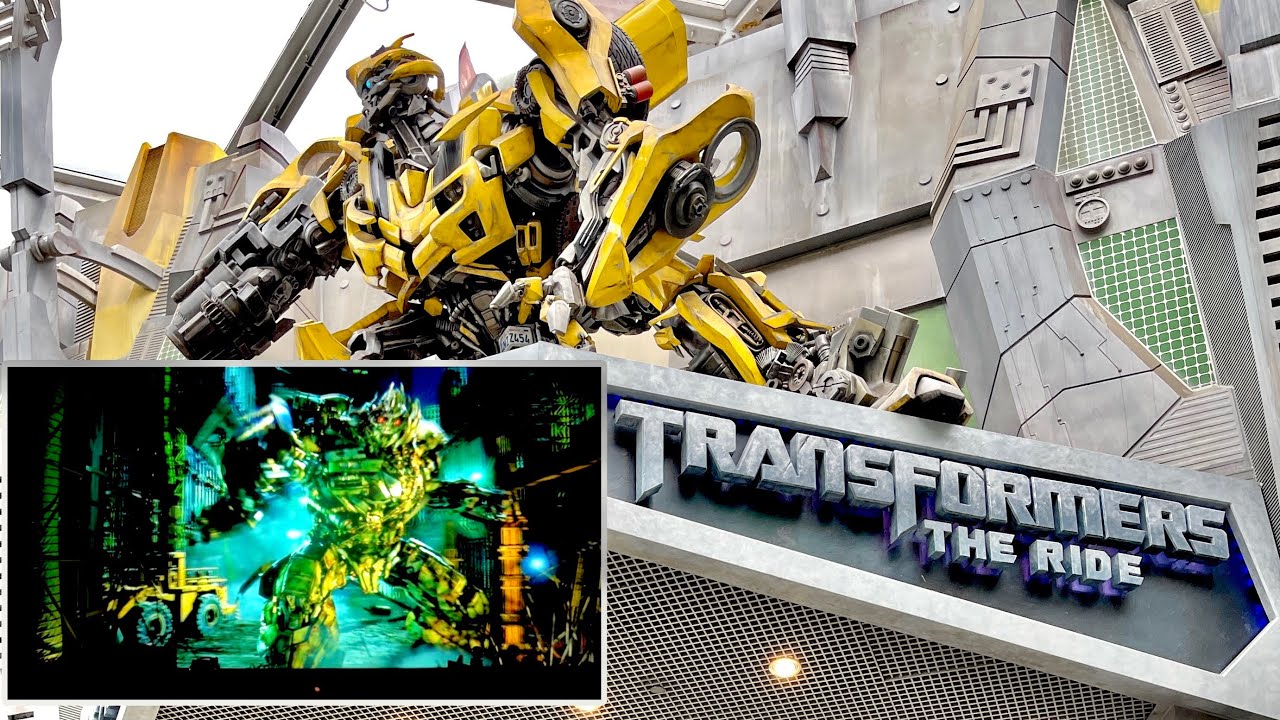 Transformers Ride 🇸🇬 3D Full Video 2022 | Universal Studios Singapore | Queue Exp | Front Seat