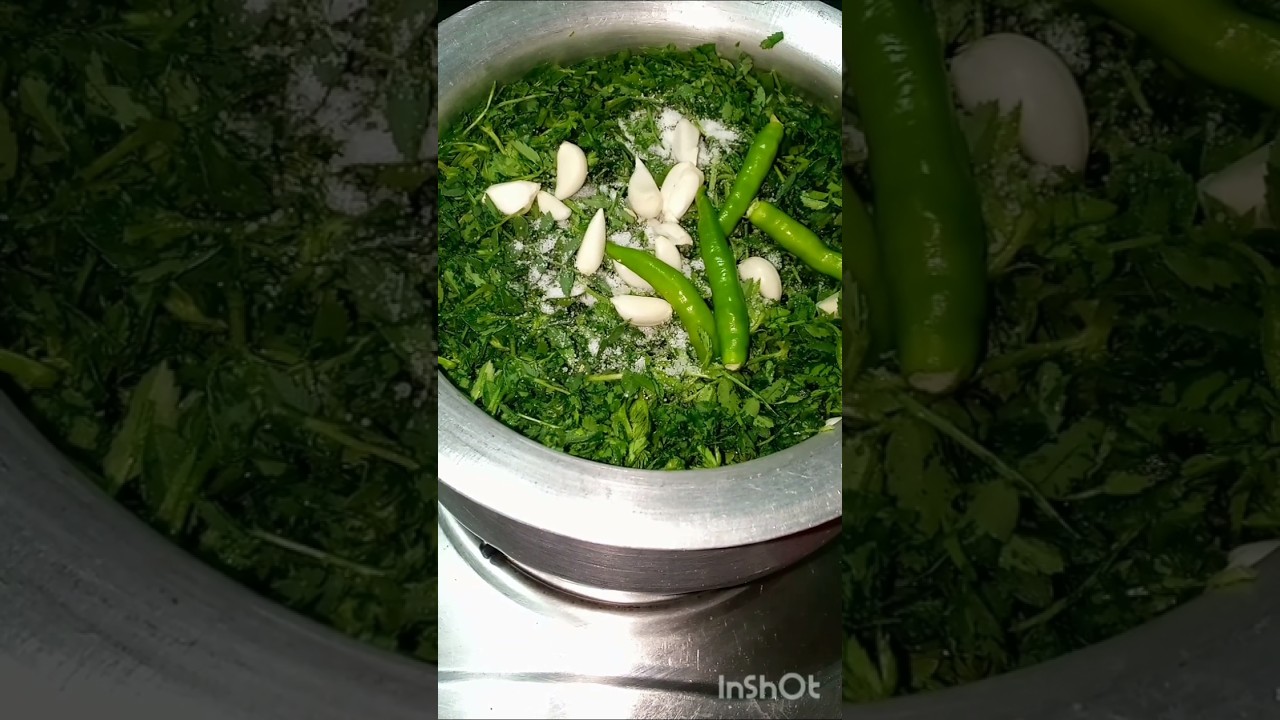 Chana Saag Recipe #shorts