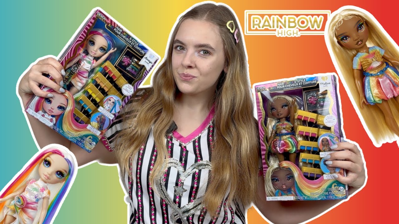 RAINBOW HIGH Panenky s křídami na vlasy  /LEA