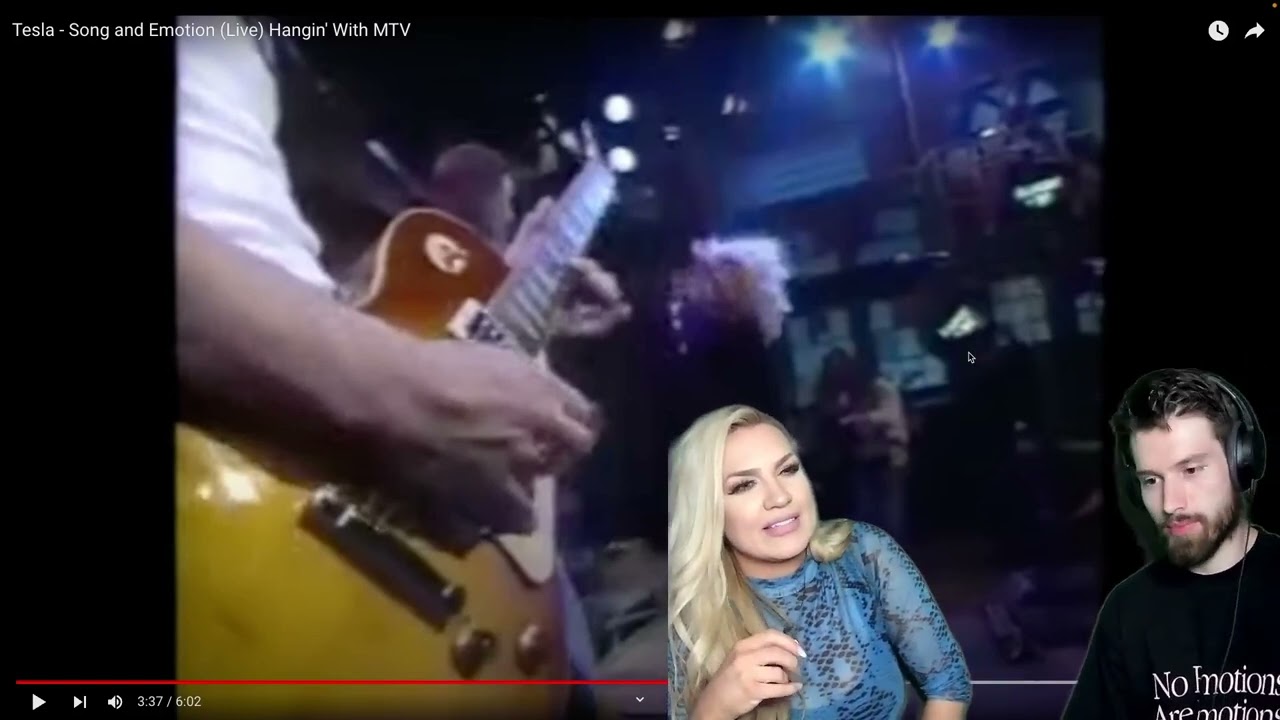 A Musician and a Jerk React to: Tesla - Song and Emotion (Live)