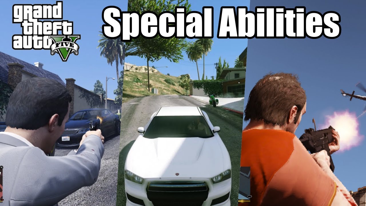 GTA 5 All Protagonists Special Abilities Explained - Michael, Franklin, And Trevor