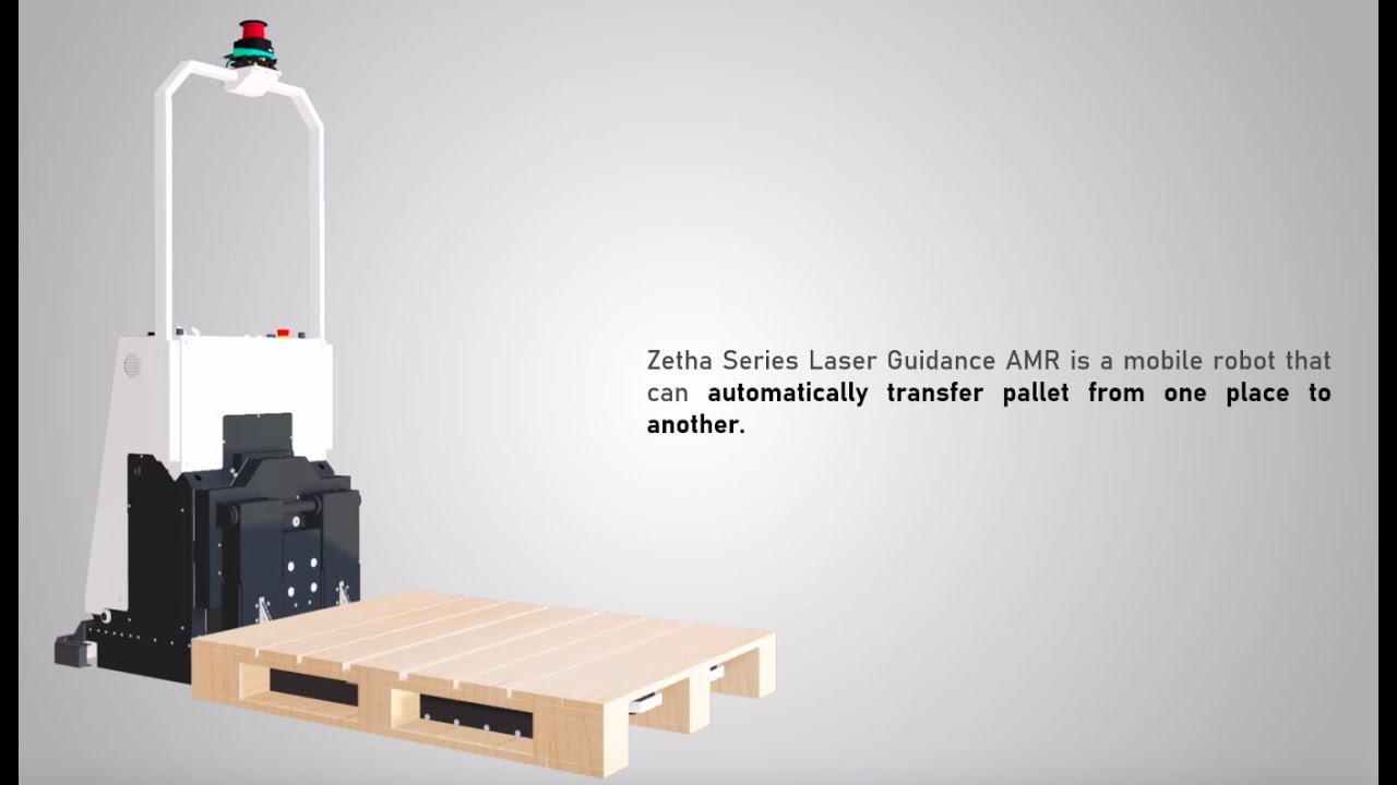 Zetha - DF High Payload Autonomous Pallet Truck AMR Robot