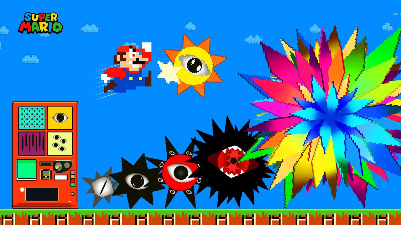 Extreme Madness! Mario vs Mr.Sun OC -  PHASE 100 | GM Animation