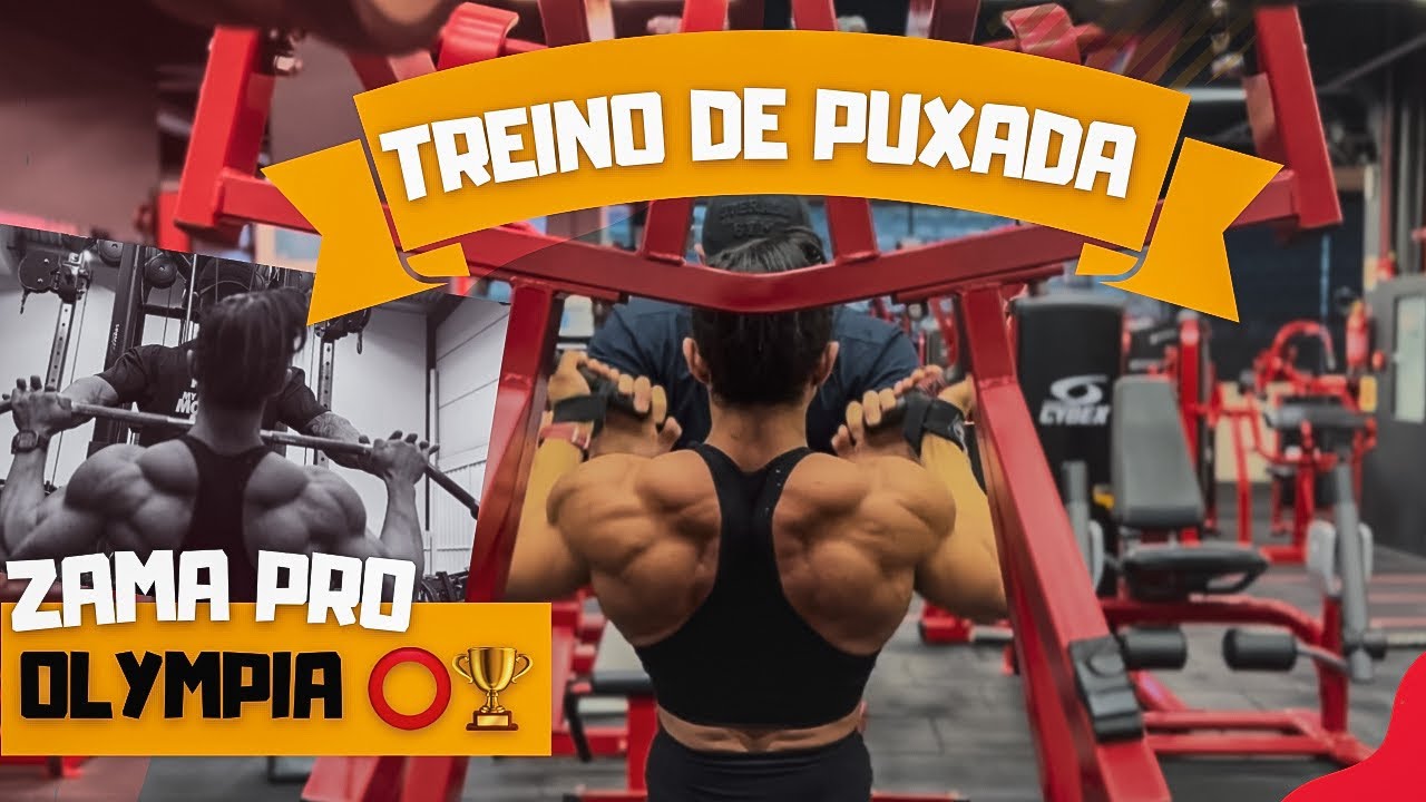 ZAMA PRO | treino de puxada ⭕️🏆