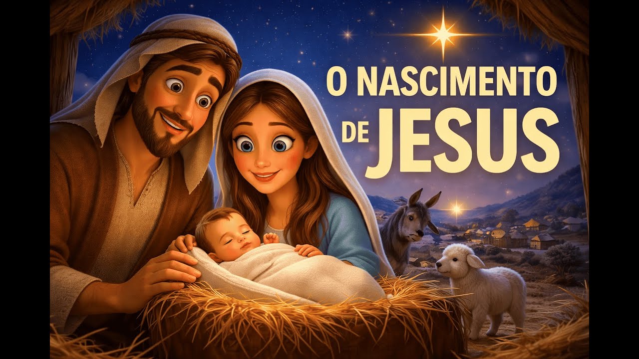 O Nascimento de Jesus.