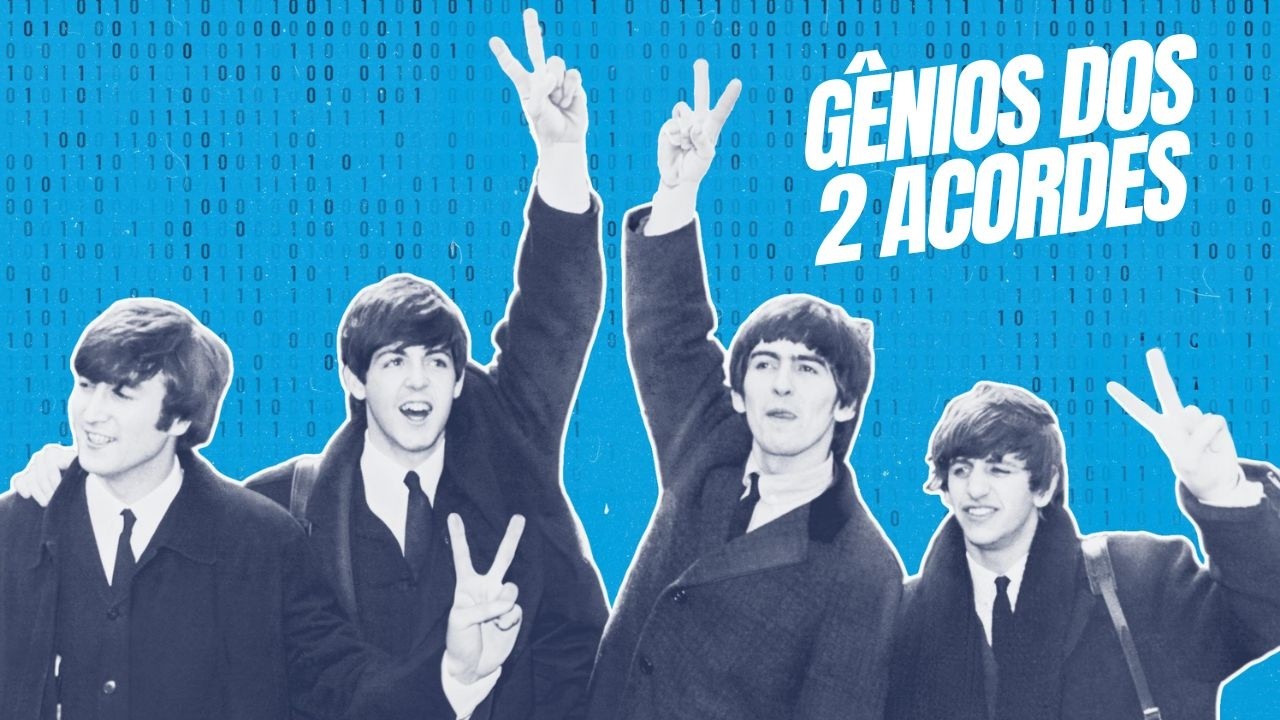 Incríveis músicas dos BEATLES com DOIS acordes apenas!