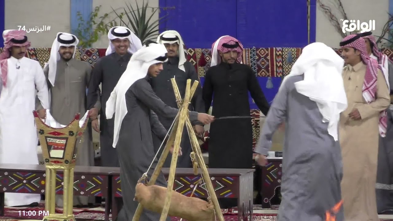 حصري - مرحبا منا ليوم القيامة | أداء: محمد آل عبيان #البزنس74
