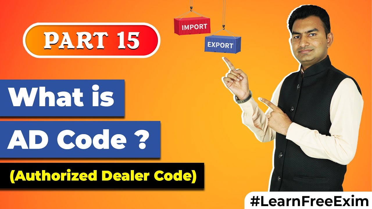 What is AD Code..?? | How to get it from Bank ? | by Paresh Solanki