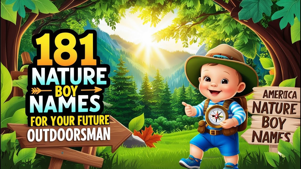 181 Nature Boy Names For Your Future Outdoorsman