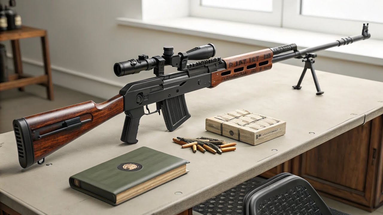 Dragunov SVD – The Legendary Soviet Sniper Rifle | History, Power & Battlefield Legacy