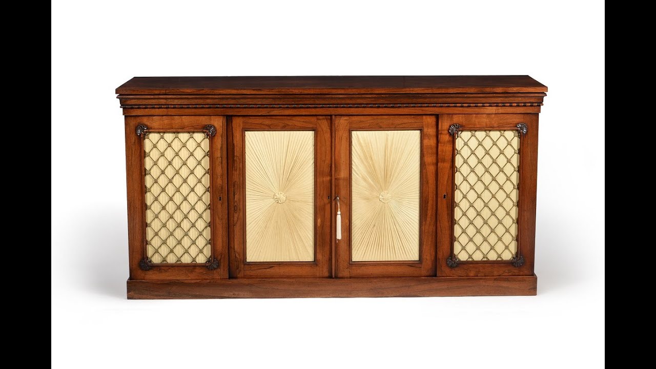 19th century side cabinet by Holland & Sons